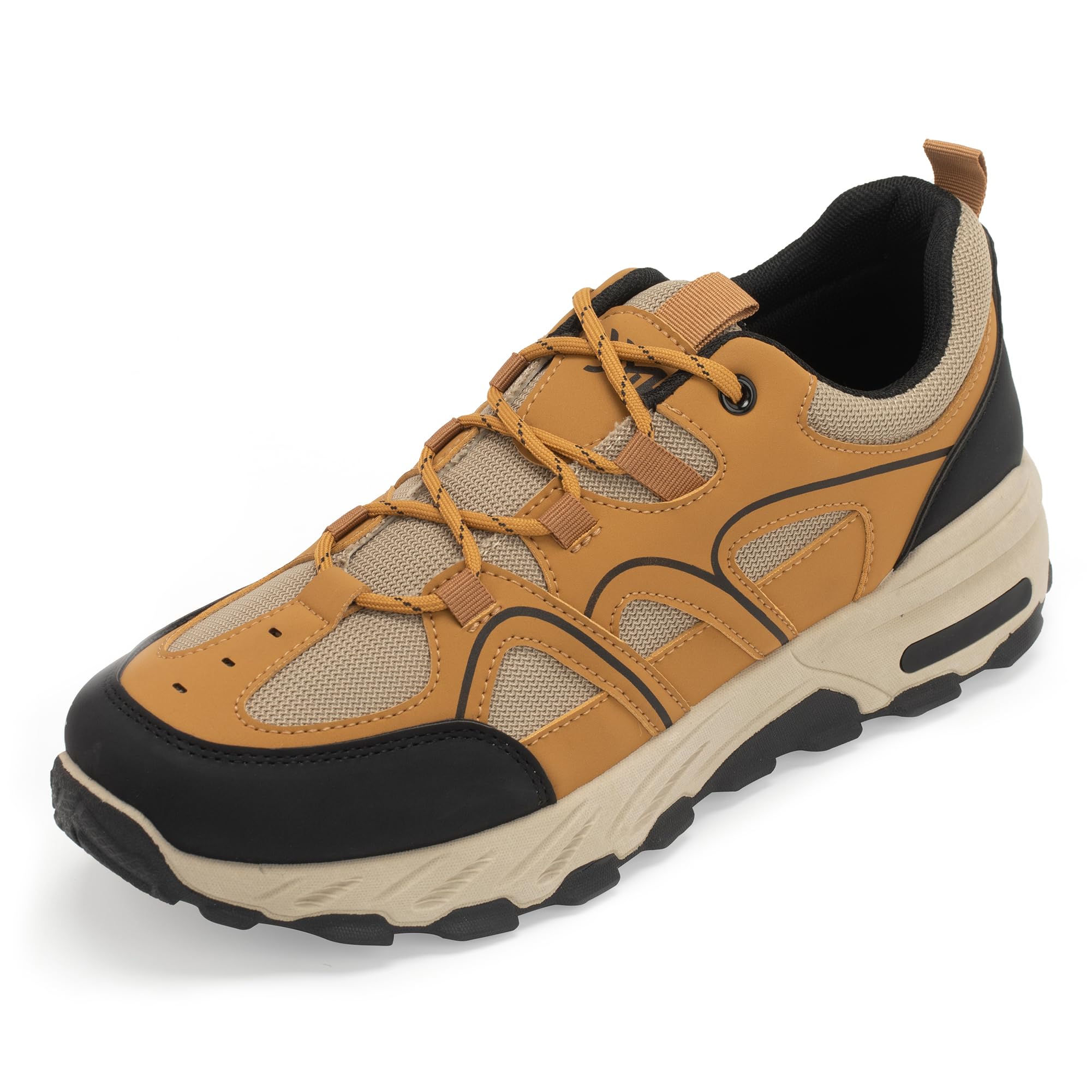 JOMIX Trekkingschuhe Herren Leichte Hiking Schuhe Wandern Trekking Bergsteigen Atmungsaktiv Rutschfest Komfortabel und Robuste Wanderschuhe Sneakers für Reisen Camping und Alltag