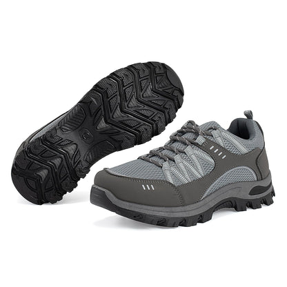 JOMIX Trekkingschuhe Herren Leichte Hiking Schuhe Wandern Trekking Bergsteigen Atmungsaktiv Rutschfest Komfortabel und Robuste Wanderschuhe Sneakers für Reisen Camping und Alltag