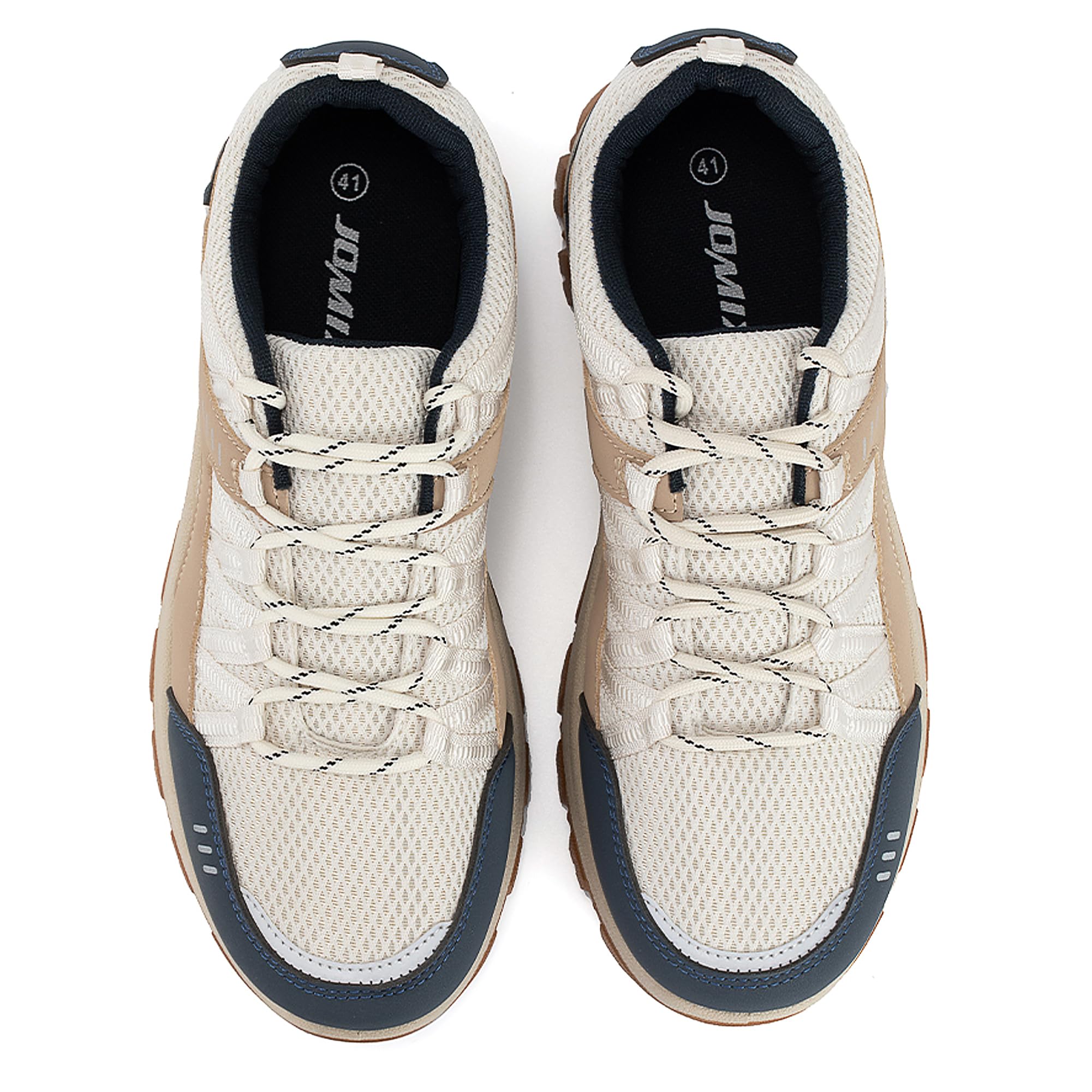 JOMIX Trekkingschuhe Herren Leichte Hiking Schuhe Wandern Trekking Bergsteigen Atmungsaktiv Rutschfest Komfortabel und Robuste Wanderschuhe Sneakers für Reisen Camping und Alltag