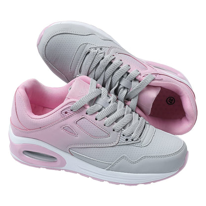 JOMIX Turnschuhe Damen Sneaker Sportschuhe Luftkissen Laufschuhe Anti - Rutsch Atmungsaktive Trainers Fitness Gym Straßen Outdoor