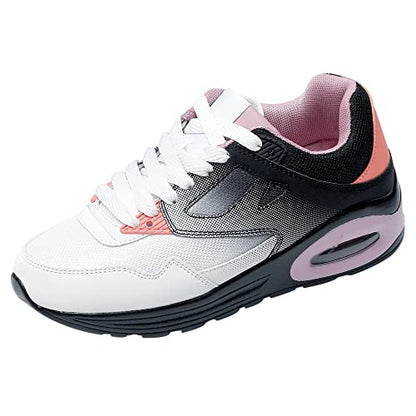 JOMIX Turnschuhe Damen Sneaker Sportschuhe Luftkissen Laufschuhe Anti - Rutsch Atmungsaktive Trainers Fitness Gym Straßen Outdoor