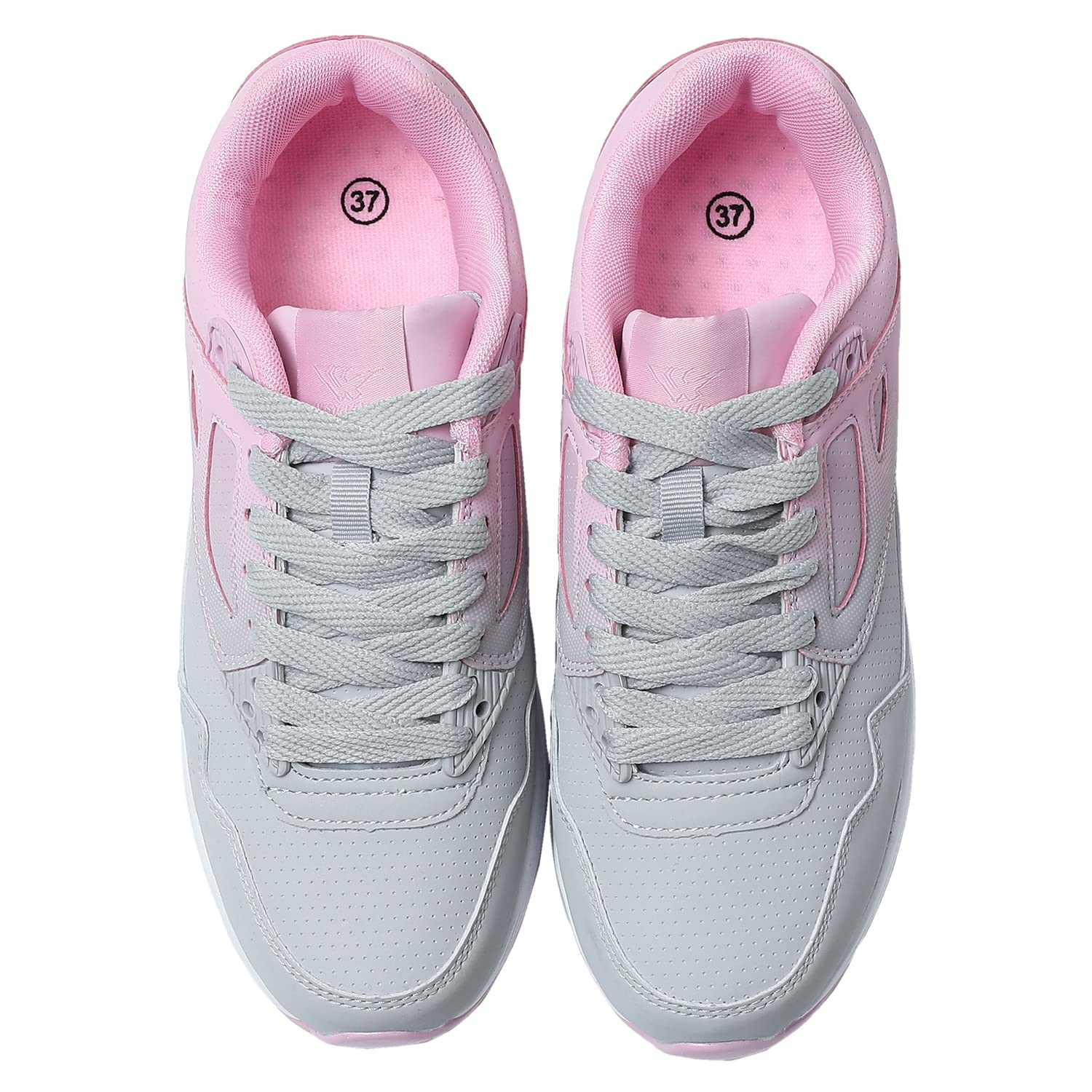 JOMIX Turnschuhe Damen Sneaker Sportschuhe Luftkissen Laufschuhe Anti - Rutsch Atmungsaktive Trainers Fitness Gym Straßen Outdoor