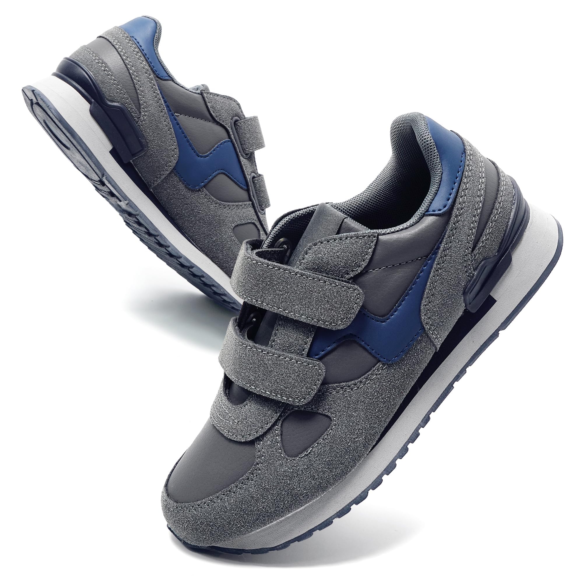 JOMIX Unisex Sneaker Klettverschluss Sportschuhe Turnschuhe Laufschuhe Atmungsaktive Trainers Outdoor Fitness Gym