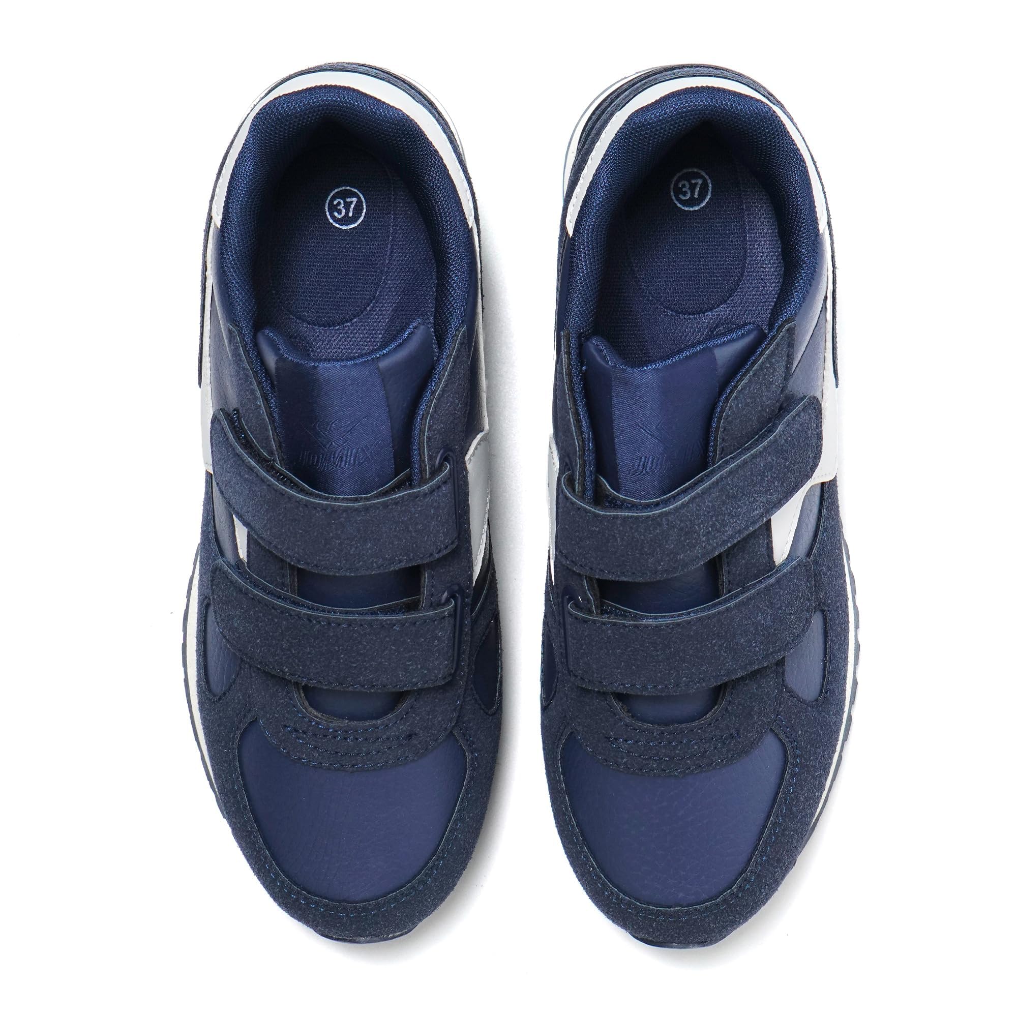 JOMIX Unisex Sneaker Klettverschluss Sportschuhe Turnschuhe Laufschuhe Atmungsaktive Trainers Outdoor Fitness Gym