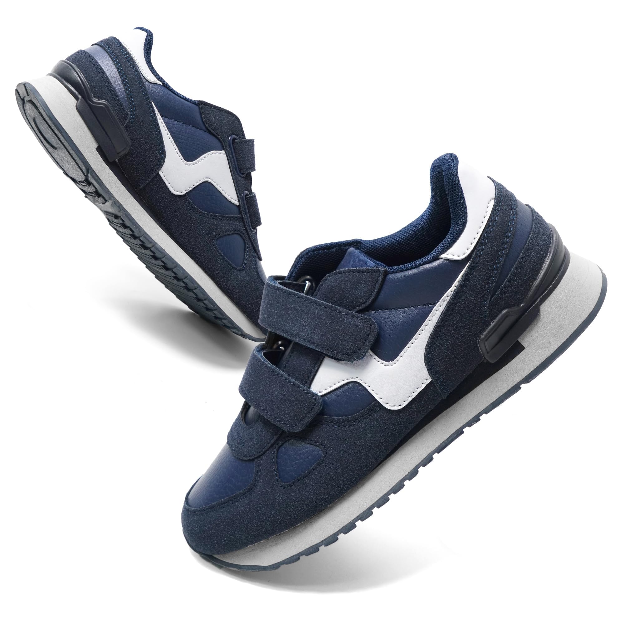 JOMIX Unisex Sneaker Klettverschluss Sportschuhe Turnschuhe Laufschuhe Atmungsaktive Trainers Outdoor Fitness Gym