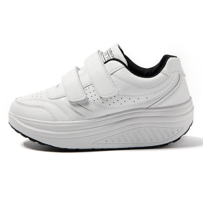JOMIX Unisex Sneaker Plateau Sportschuhe Turnschuhe Laufschuhe Bequeme Abrollsohle Anti - Rutsch Wippschuhe Abrollschuhe Fitness Gym Outdoor
