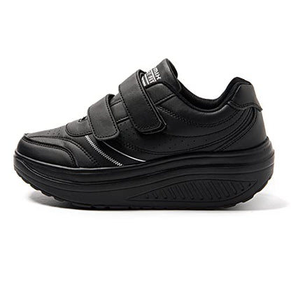 JOMIX Unisex Sneaker Plateau Sportschuhe Turnschuhe Laufschuhe Bequeme Abrollsohle Anti - Rutsch Wippschuhe Abrollschuhe Fitness Gym Outdoor