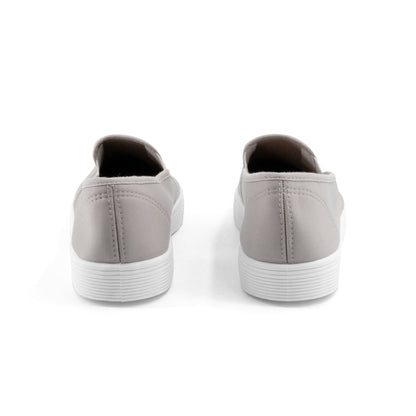 JOMIX Uomo Colore Solido Slip On Scarpe di Tela Sneakers Moda Casual Plimsolls