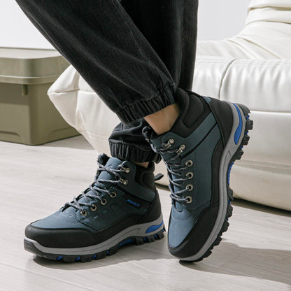 JOMIX Wanderschuhe Herren Trekking Schuhe Outdoor Stiefel Wasserdicht Rutschfest Knöchelhoch Trekkingschuhe Herren Hiking Boots