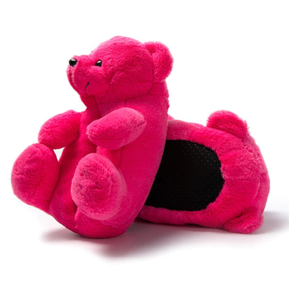 JOMIX Winter Hausschuhe Damen Bären Lustige Pantoffeln Warme Tieren Hüttenschuhe Bunte Slippers Indoor