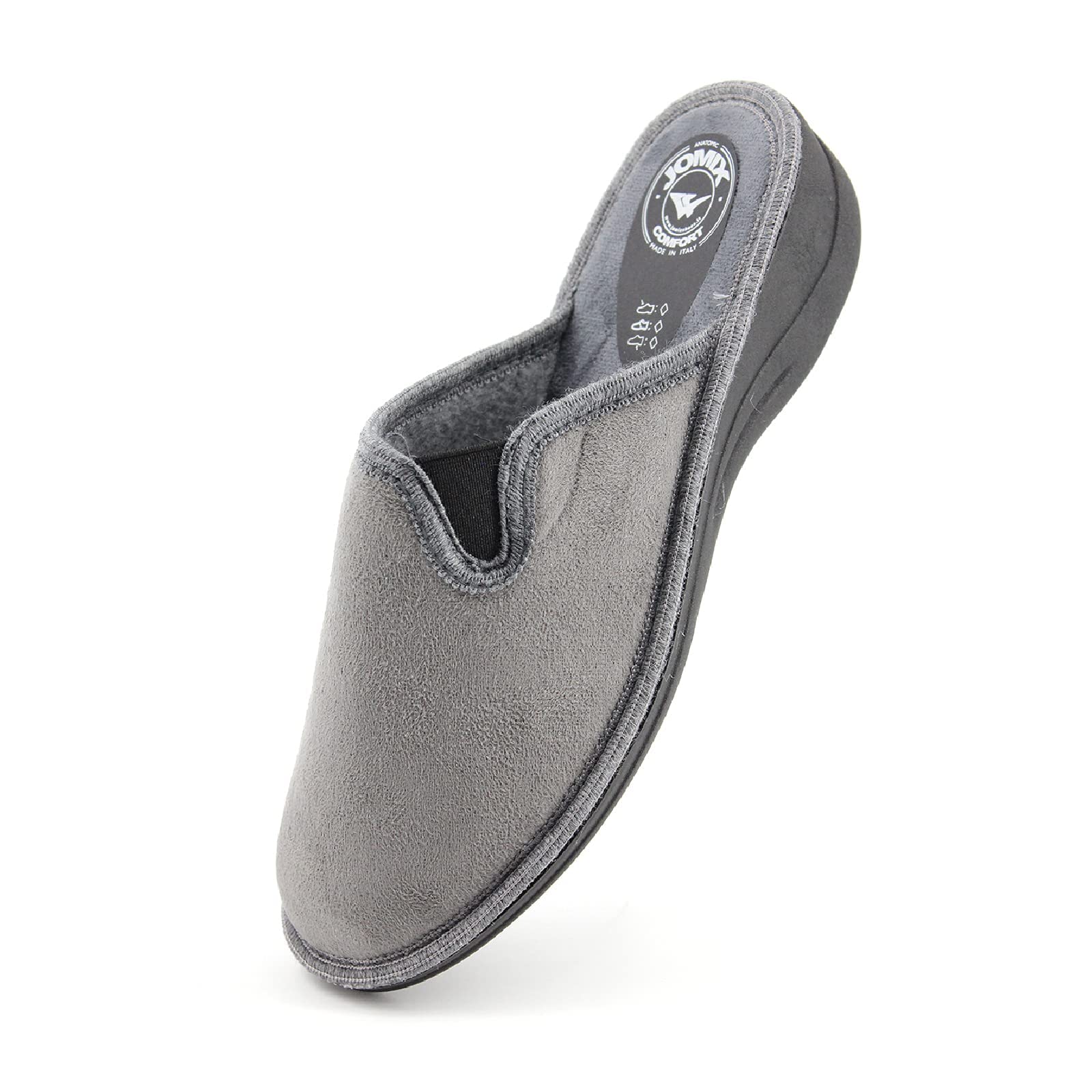 JOMIX Winter Hausschuhe Damen Bequeme Pantoffeln Punkten Italien Slippers Indoor