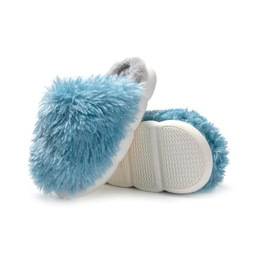 JOMIX Winter Hausschuhe Damen Warme Flauschige Pantoffeln Weiche Plüsch Gefüttert Puschen Indoor