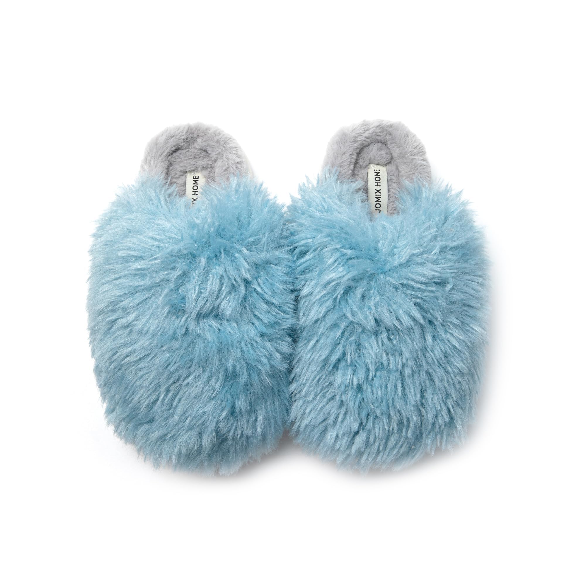 JOMIX Winter Hausschuhe Damen Warme Flauschige Pantoffeln Weiche Plüsch Gefüttert Puschen Indoor