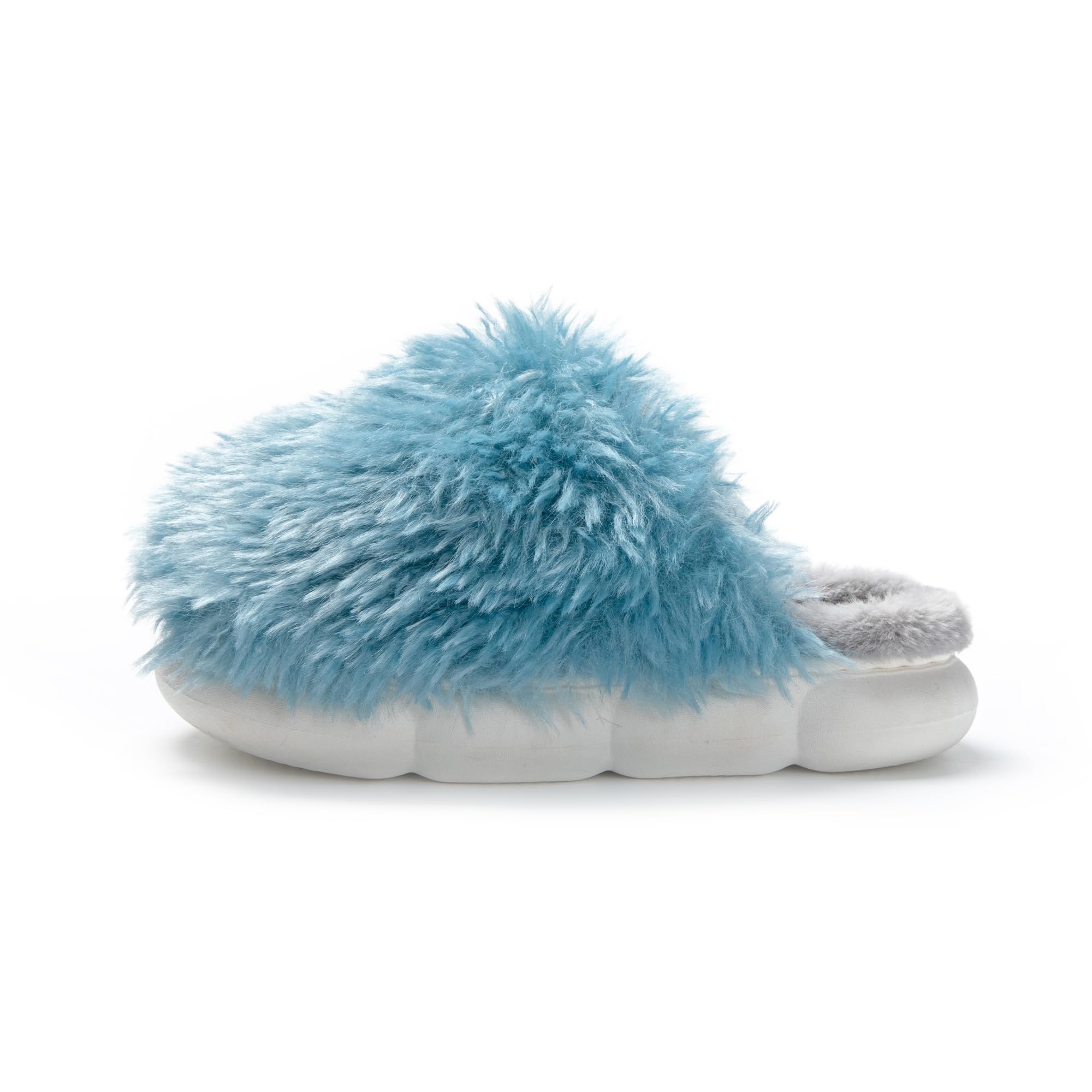 JOMIX Winter Hausschuhe Damen Warme Flauschige Pantoffeln Weiche Plüsch Gefüttert Puschen Indoor