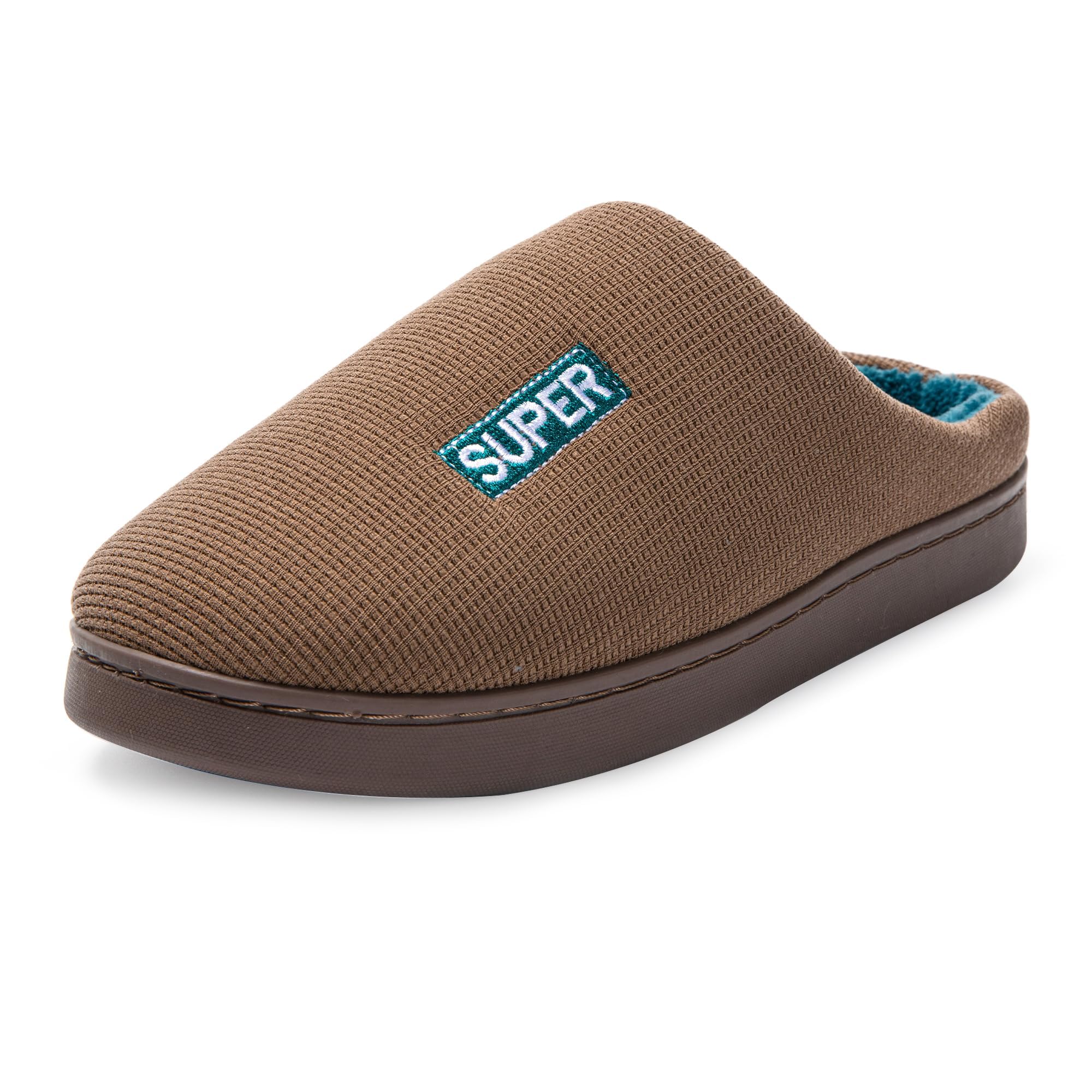 JOMIX Winter Hausschuhe Herren Bequeme Pantoffeln Warme Baumwollschuhe Weiche Slippers Puschen Indoor