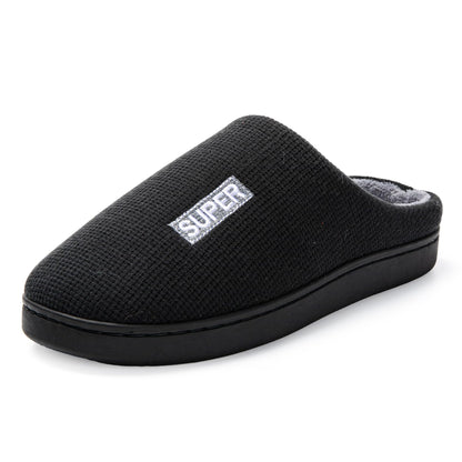 JOMIX Winter Hausschuhe Herren Bequeme Pantoffeln Warme Baumwollschuhe Weiche Slippers Puschen Indoor