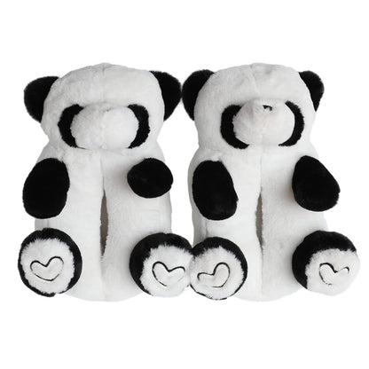 JOMIX Winter Hausschuhe Unisex Lustige Plüsch Warme Pantoffeln Tierform Weiche Rückstellschaum Slippers Einheitsgröße Indoor Outdoor