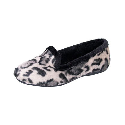 JOMIX Winter Mokassins Damen Elegante Loafers Spanische Warme Plüsch Hausschuhe Slippers Indoor