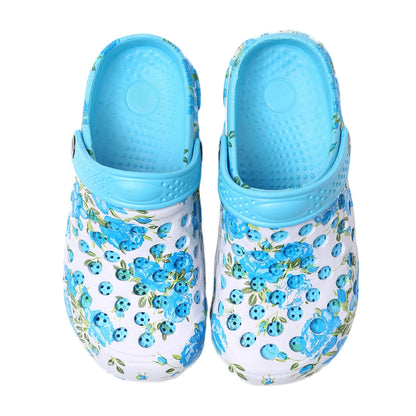 JOMIX Zoccoli Donna Estate Acqua di Mare Spiaggia Pantofole Zoccoli in Gomma EVA Traspirante Antiscivolo SD8081