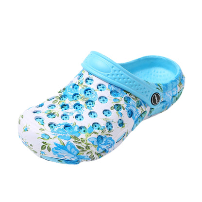 JOMIX Zoccoli Donna Estate Acqua di Mare Spiaggia Pantofole Zoccoli in Gomma EVA Traspirante Antiscivolo SD8081