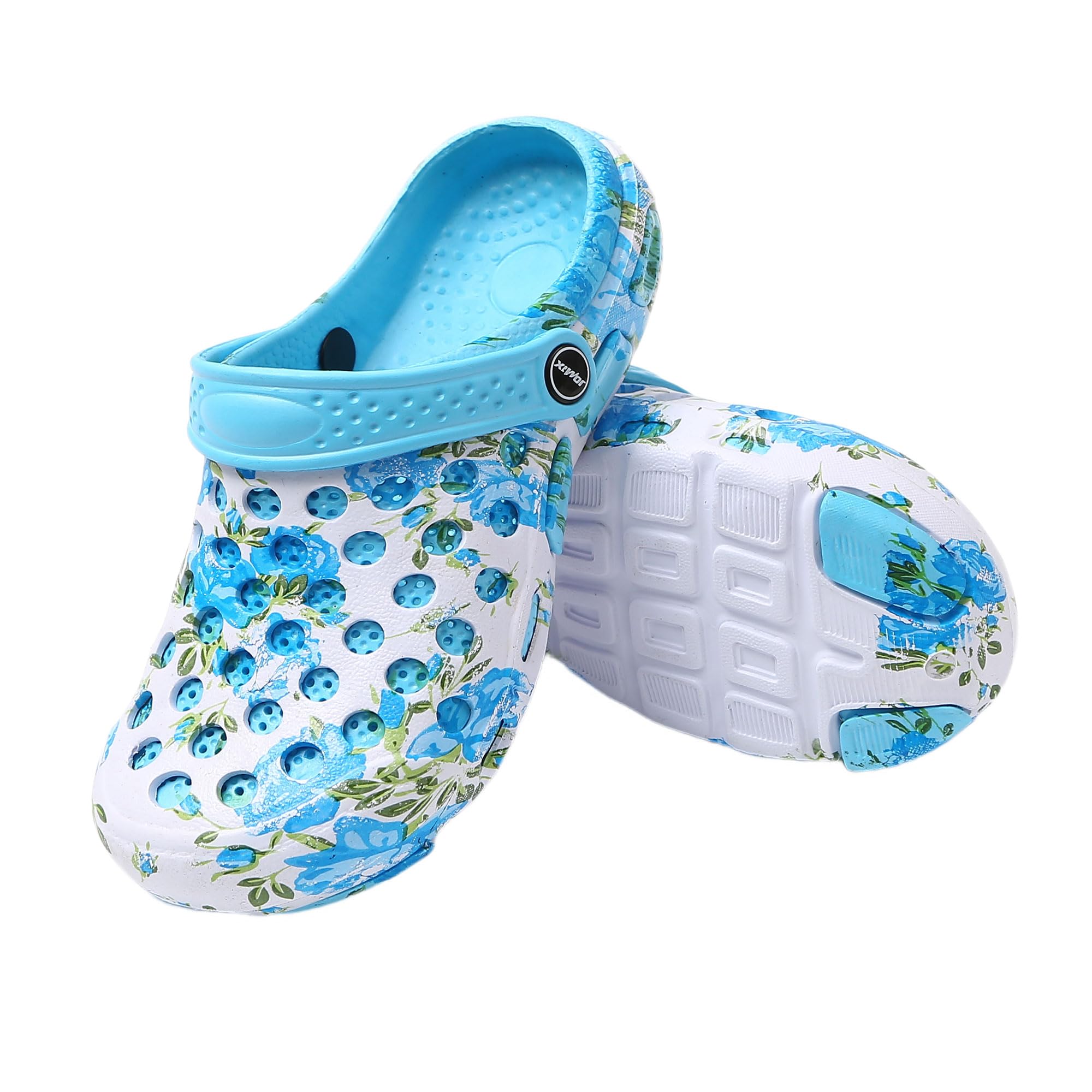 JOMIX Zoccoli Donna Estate Acqua di Mare Spiaggia Pantofole Zoccoli in Gomma EVA Traspirante Antiscivolo SD8081