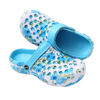 JOMIX Zoccoli Donna Estate Acqua di Mare Spiaggia Pantofole Zoccoli in Gomma EVA Traspirante Antiscivolo SD8081