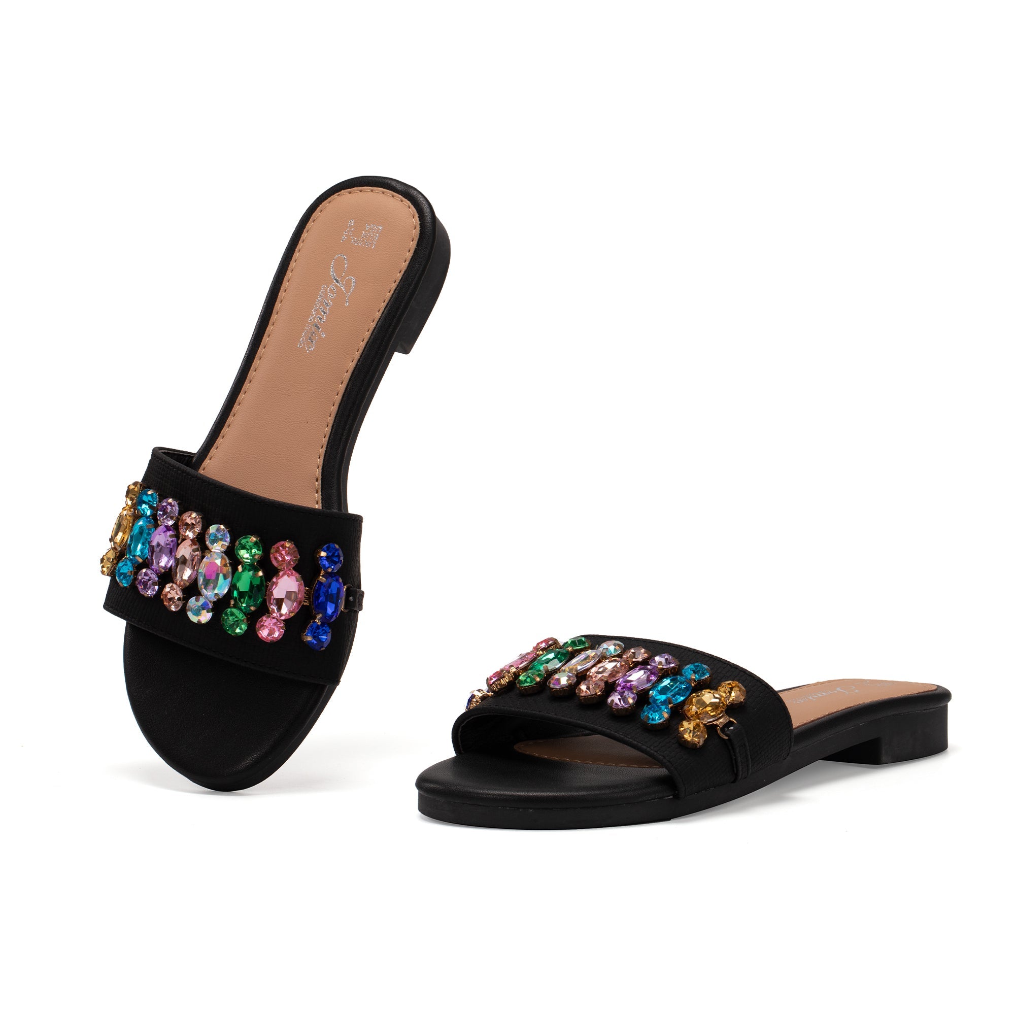 JOMIXSandali Donna Estive Eleganti Scarpe Comodi Ciabatte Pantofole per Spiaggia WFC250354