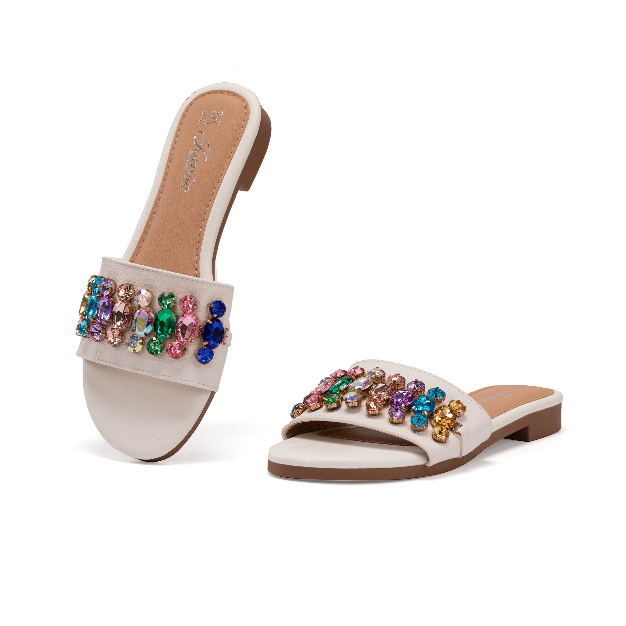 JOMIXSandali Donna Estive Eleganti Scarpe Comodi Ciabatte Pantofole per Spiaggia WFC250354