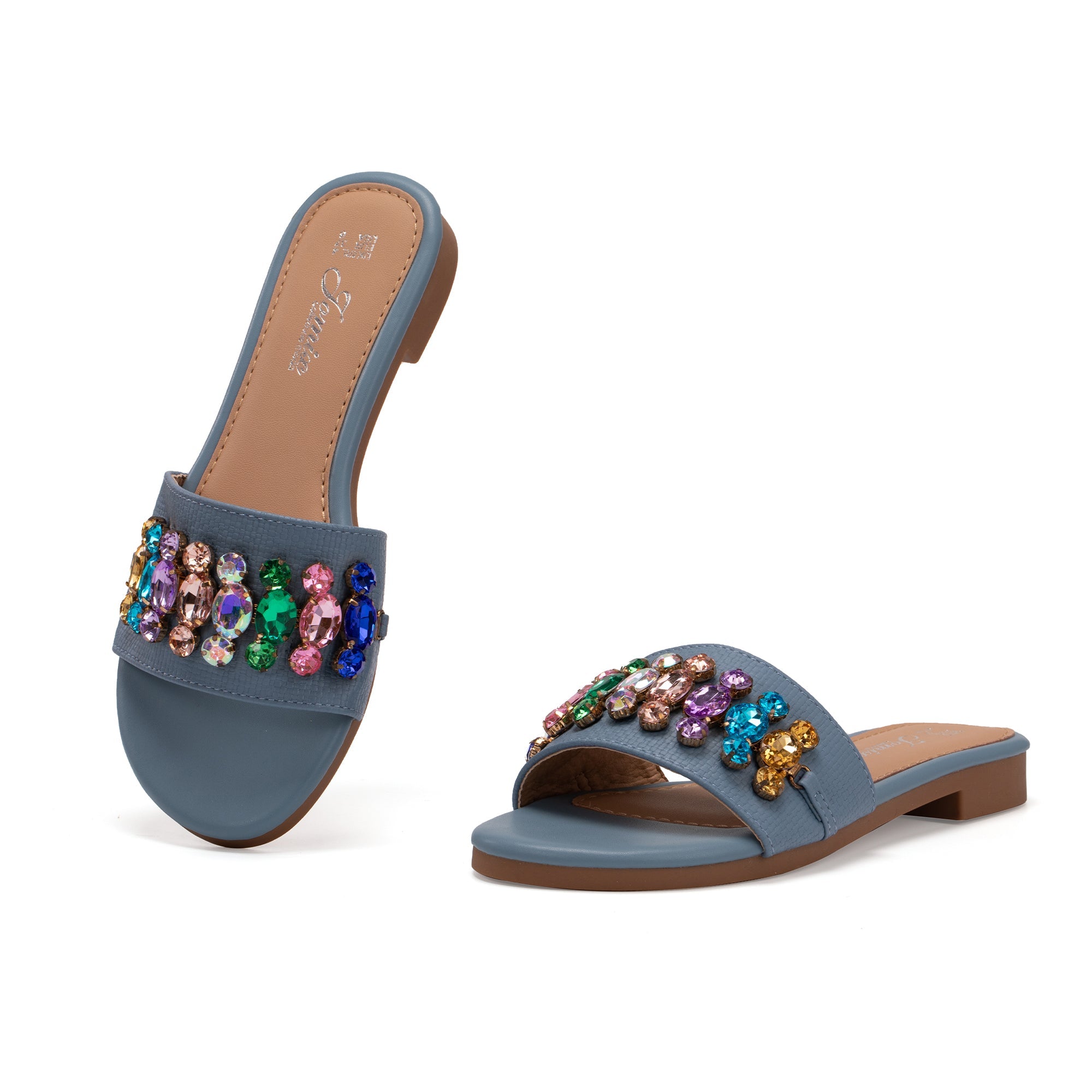 JOMIXSandali Donna Estive Eleganti Scarpe Comodi Ciabatte Pantofole per Spiaggia WFC250354