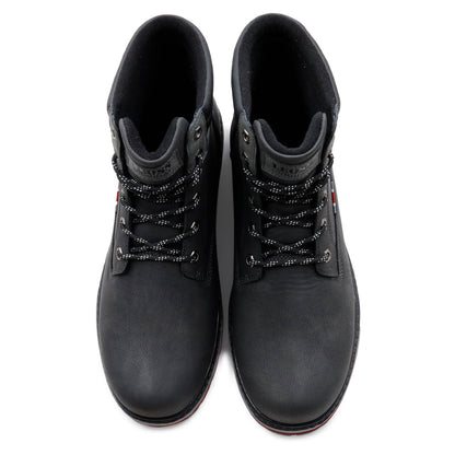 LEOSS ORIGINAL Botas de hombre de invierno casuales de invierno para caminar de piel sintética