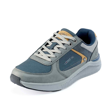 LEOSS ORIGINAL Scarpe da Ginnastica Uomo Sneaker con Lacci Scarpe da Città Scarpe da Escursionismo Casual Scarpe da Walking in Pelle Sportive