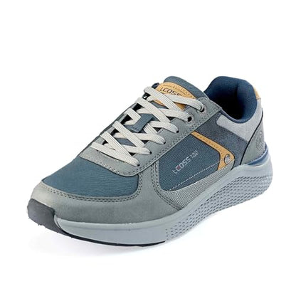 LEOSS ORIGINAL Scarpe da Ginnastica Uomo Sneaker con Lacci Scarpe da Città Scarpe da Escursionismo Casual Scarpe da Walking in Pelle Sportive