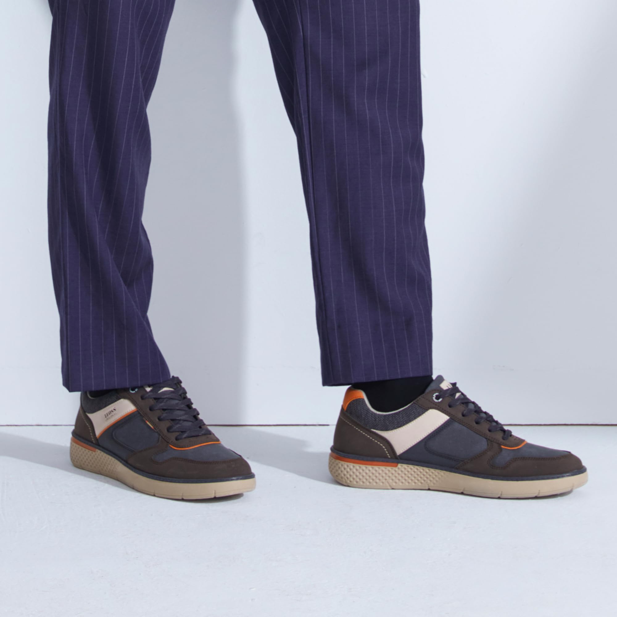 LEOSS ORIGINAL Scarpe Uomo Casual Sneakers Sportive Eleganti Traspirante da Passeggiare Camminare all'Aperto in Pelle Sintetico