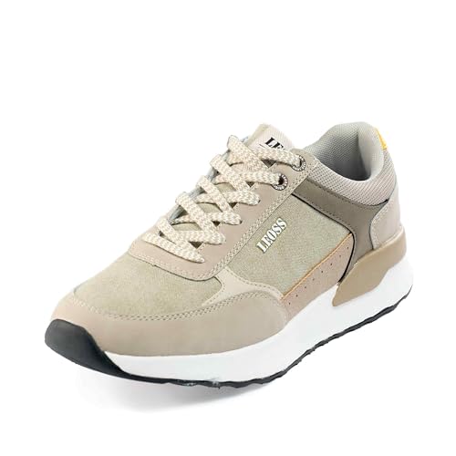 LEOSS ORIGINAL Sneakers Jogging Fitness Sportive Scarpe Casual Traspiranti da Uomo con Lacci Sneakers