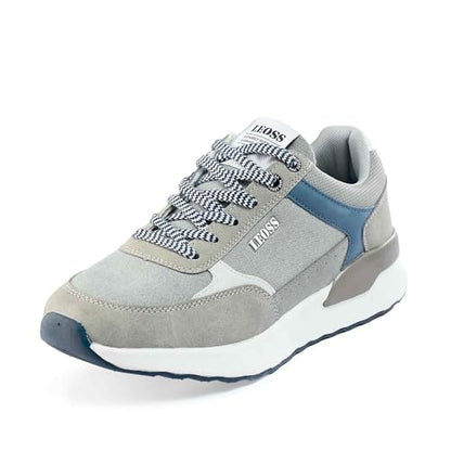 LEOSS ORIGINAL Sneakers Jogging Fitness Sportive Scarpe Casual Traspiranti da Uomo con Lacci Sneakers