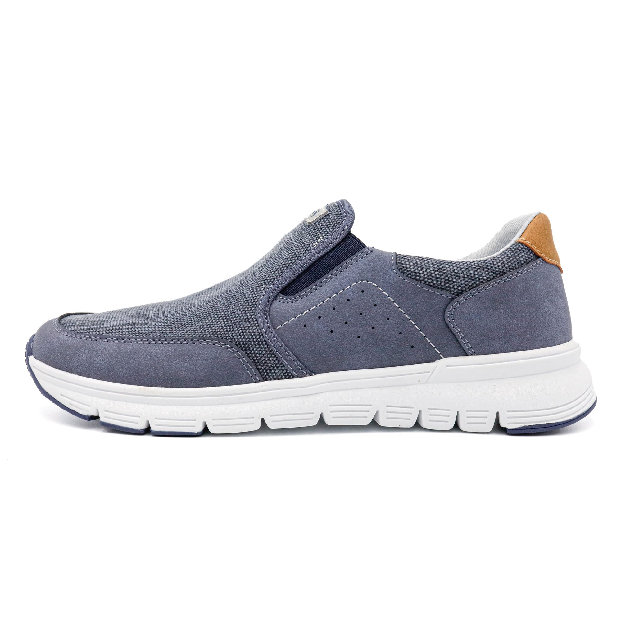 LEOSS ORIGINAL Zapatillas Casual con Elásticos Transpirables para Hombre Correr Zapatillas Casual Zapatos Ligero Transpirables Zapatillas