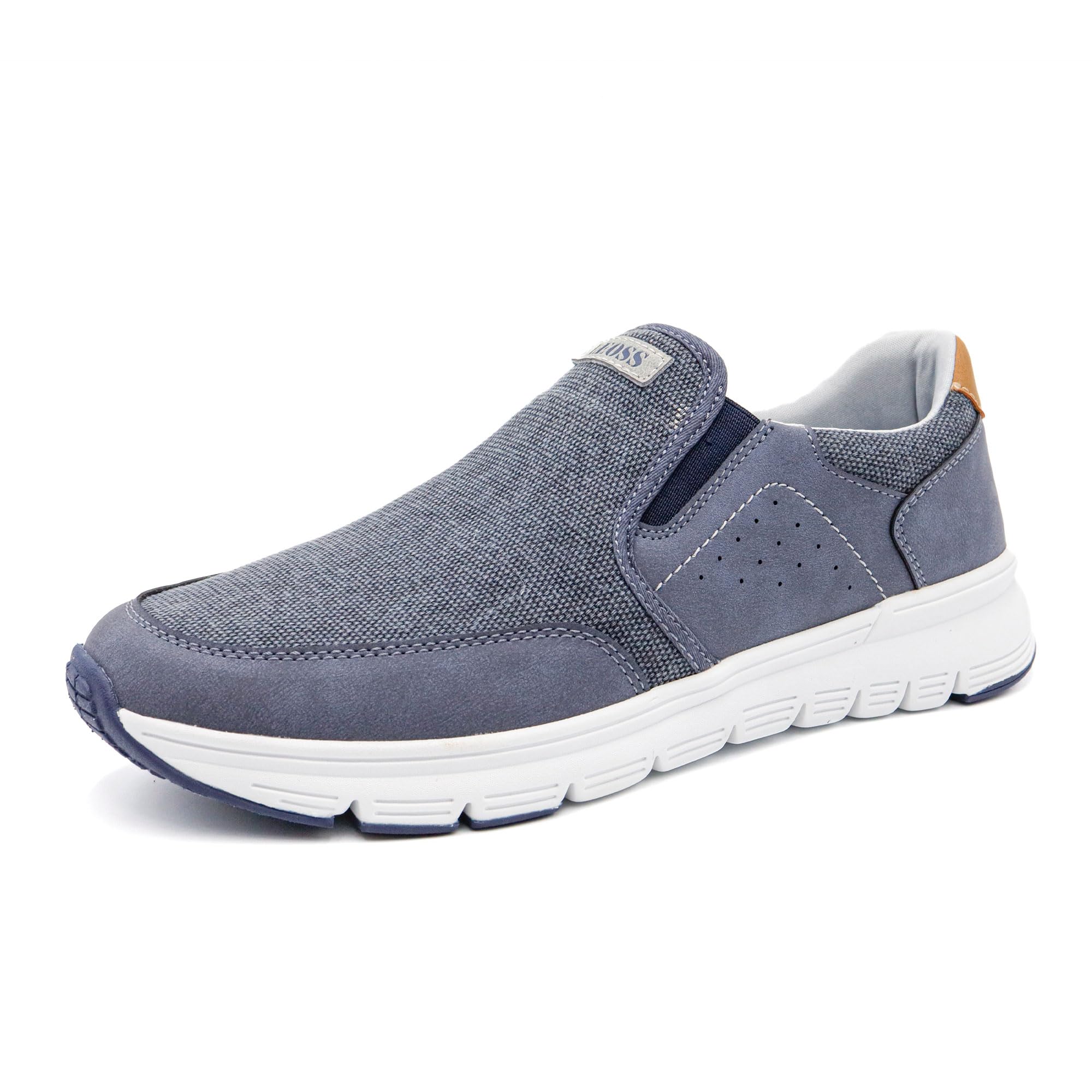 LEOSS ORIGINAL Zapatillas Casual con Elásticos Transpirables para Hombre Correr Zapatillas Casual Zapatos Ligero Transpirables Zapatillas