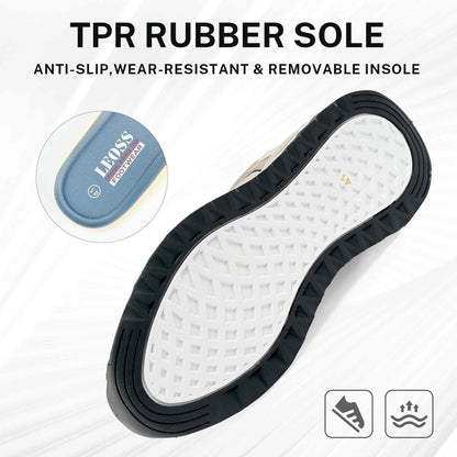 LEOSS ORIGINAL Zapatillas Casual Transpirables para Hombre con Cordones