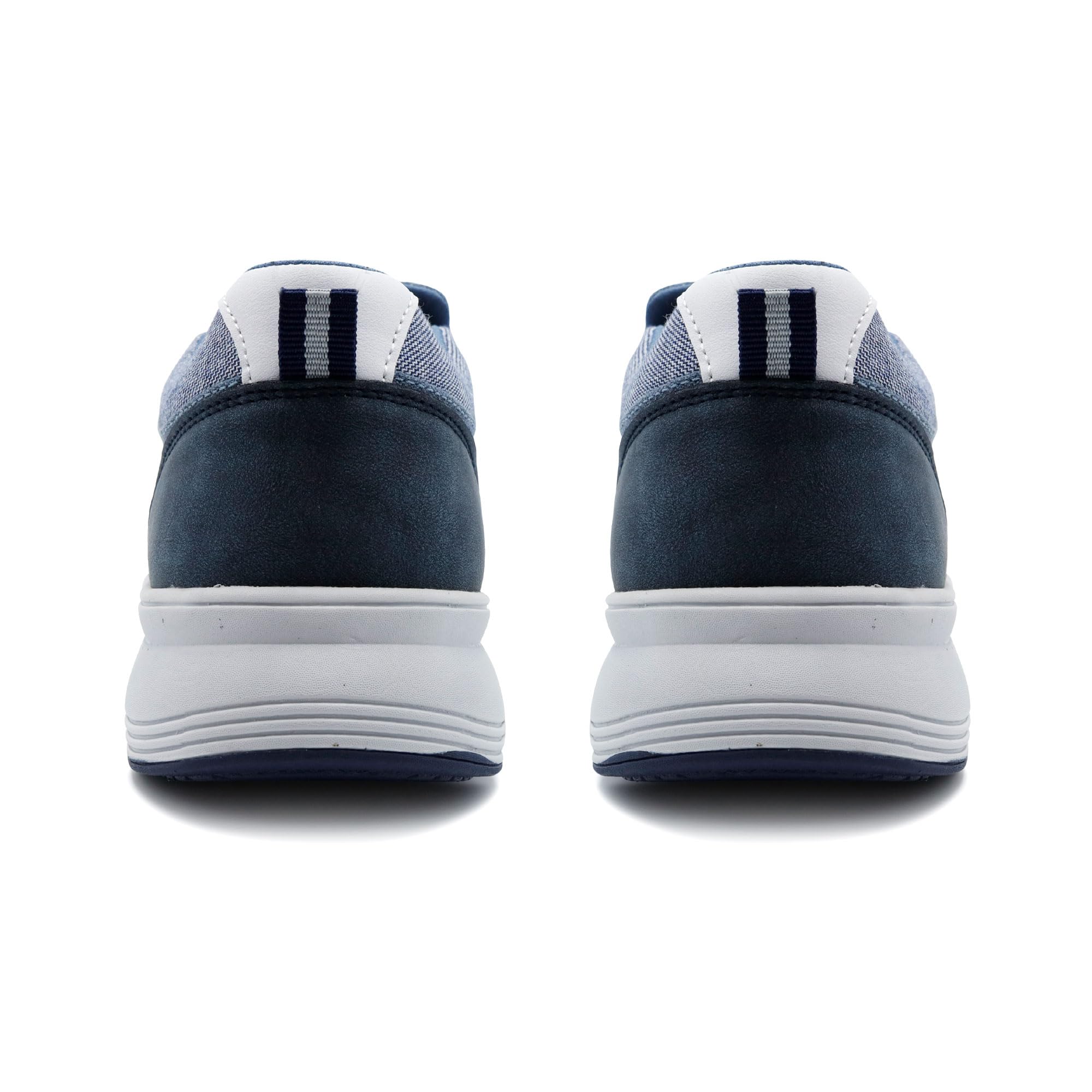 LEOSS ORIGINAL Zapatillas de Hombre Casual Transpirables con Elásticos Slip On Casual Zapatos Ligero Transpirables Zapatos