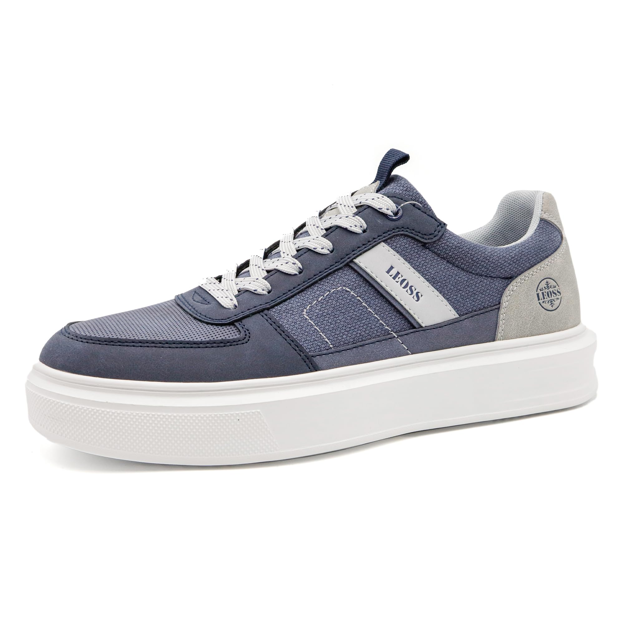LEOSS ORIGINAL Zapatillas de Hombre Zapatos con Cordones Casual Transpirables