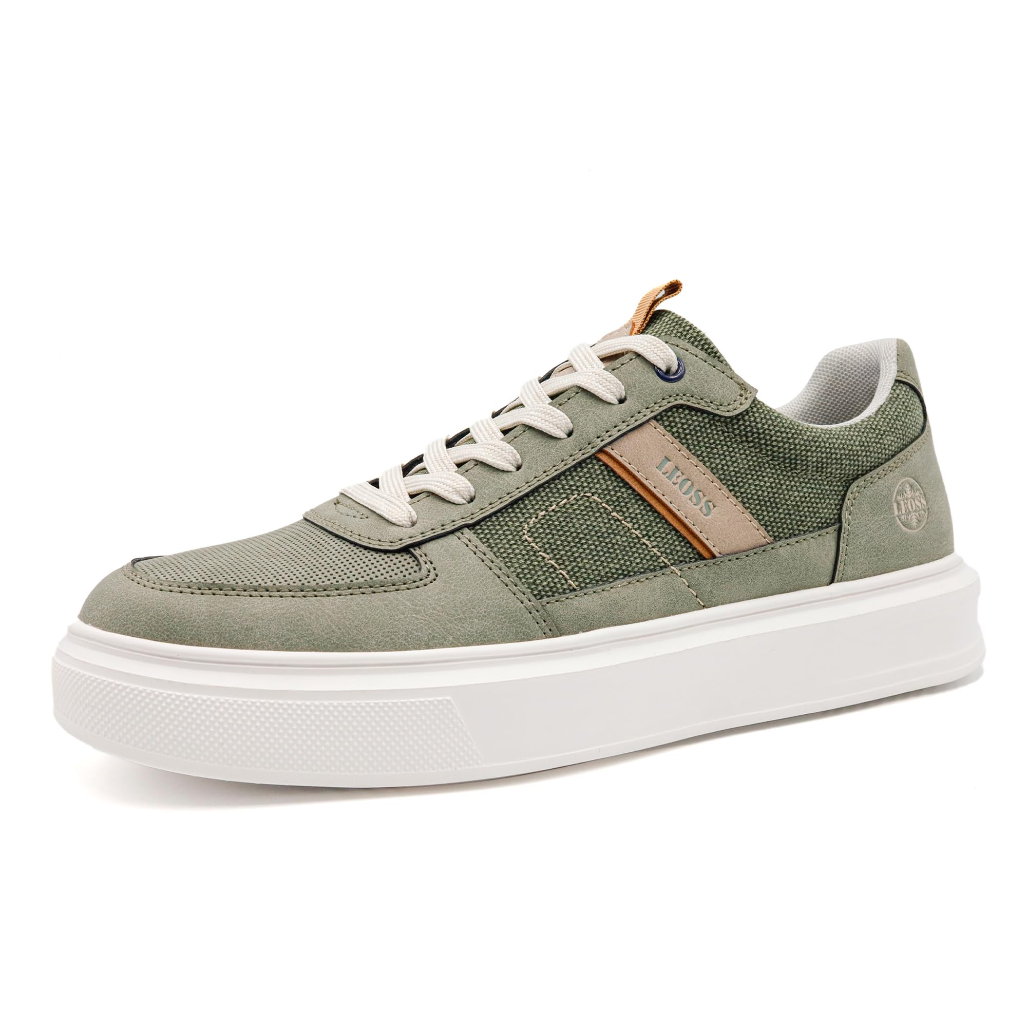LEOSS ORIGINAL Zapatillas de Hombre Zapatos con Cordones Casual Transpirables