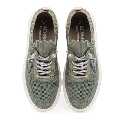 LEOSS ORIGINAL Zapatillas de Hombre Zapatos Slip On Casual Transpirables con Cordones