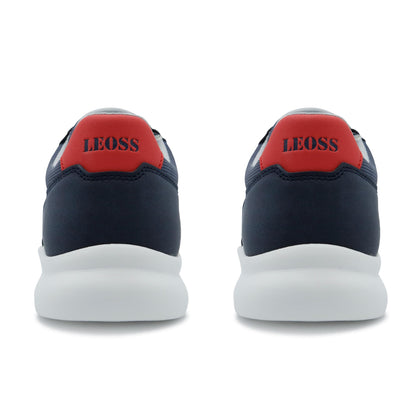 LEOSS ORIGINAL - Zapatillas deportivas para hombre, con cordones, transpirables y cómodas