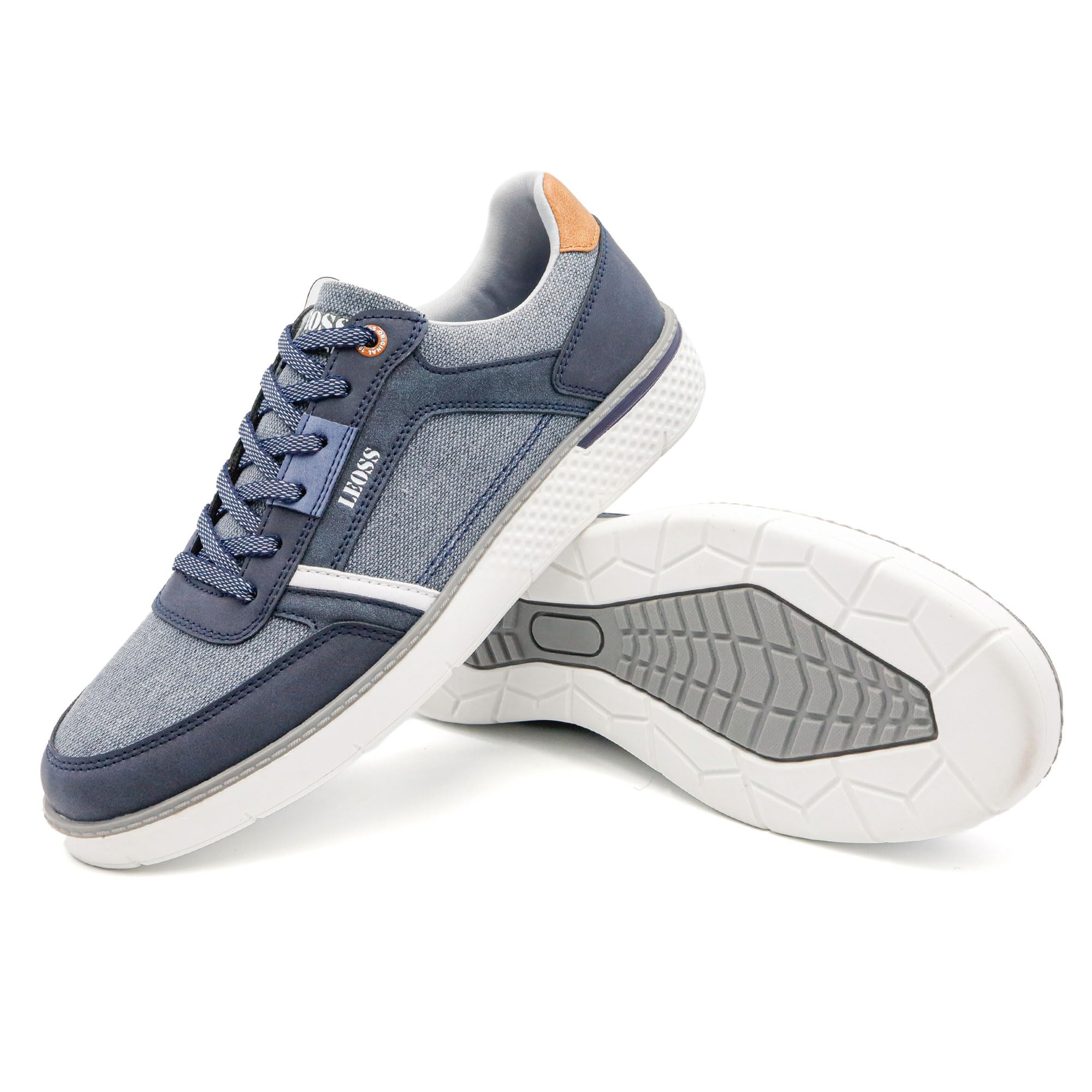 LEOSS ORIGINAL Zapatillas Hombre Zapatillas Deportivas Casual Hombres con Cordones Transpirable e Casual