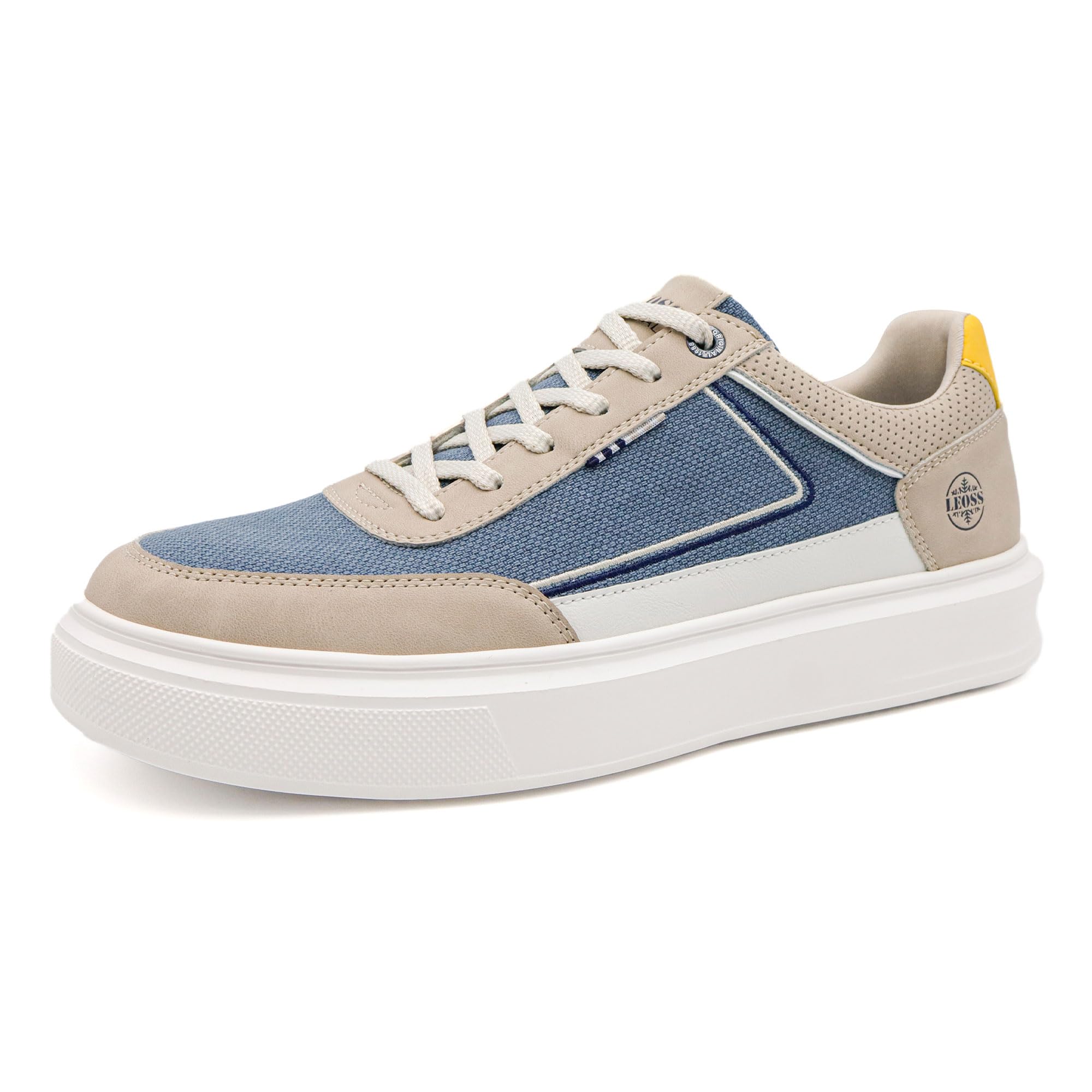 LEOSS ORIGINAL Zapatillas Hombre Zapatillas Deportivas Hombre Zapatillas Deportivas para Hombre con Cordones Transpirable e Casual