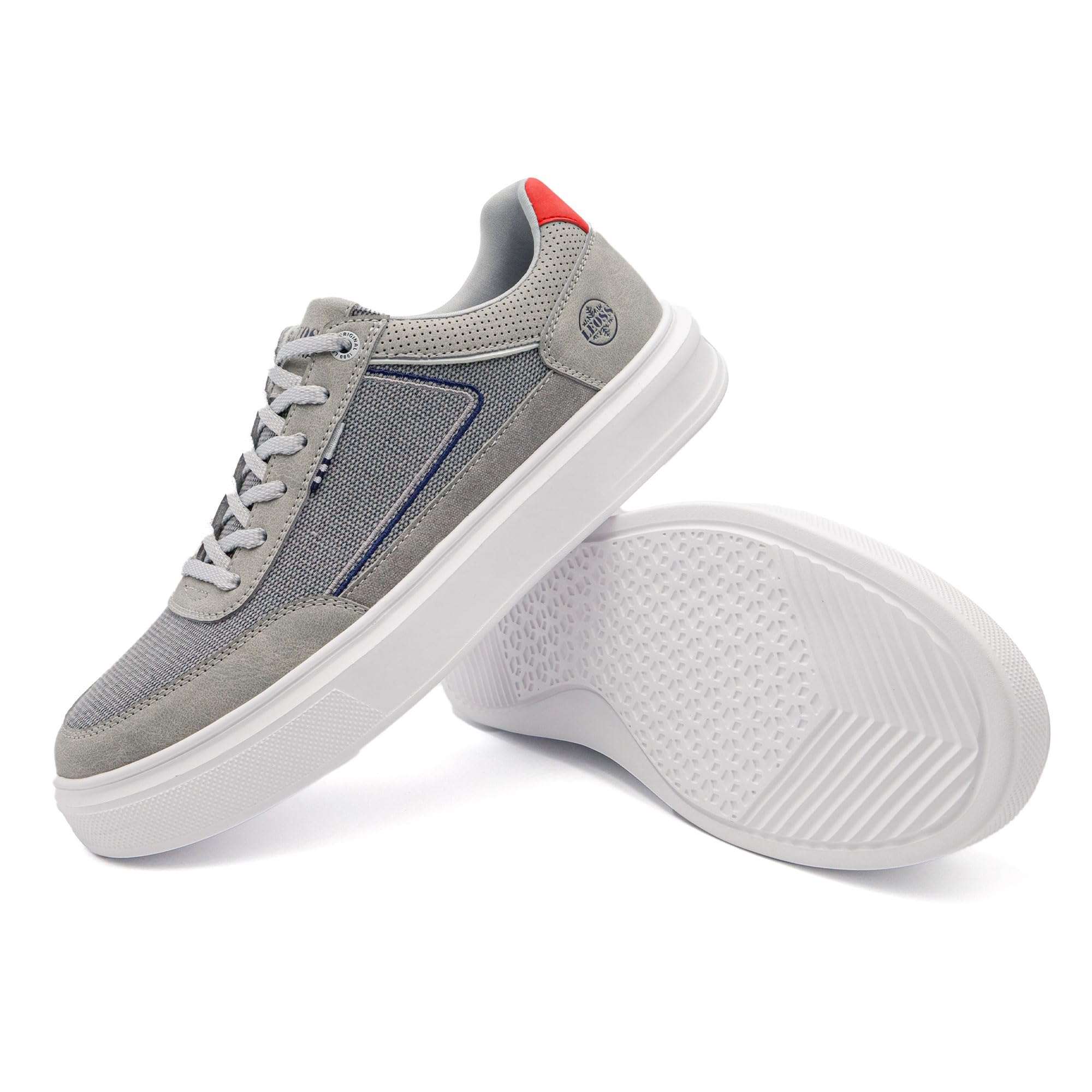 LEOSS ORIGINAL Zapatillas Hombre Zapatillas Deportivas Hombre Zapatillas Deportivas para Hombre con Cordones Transpirable e Casual