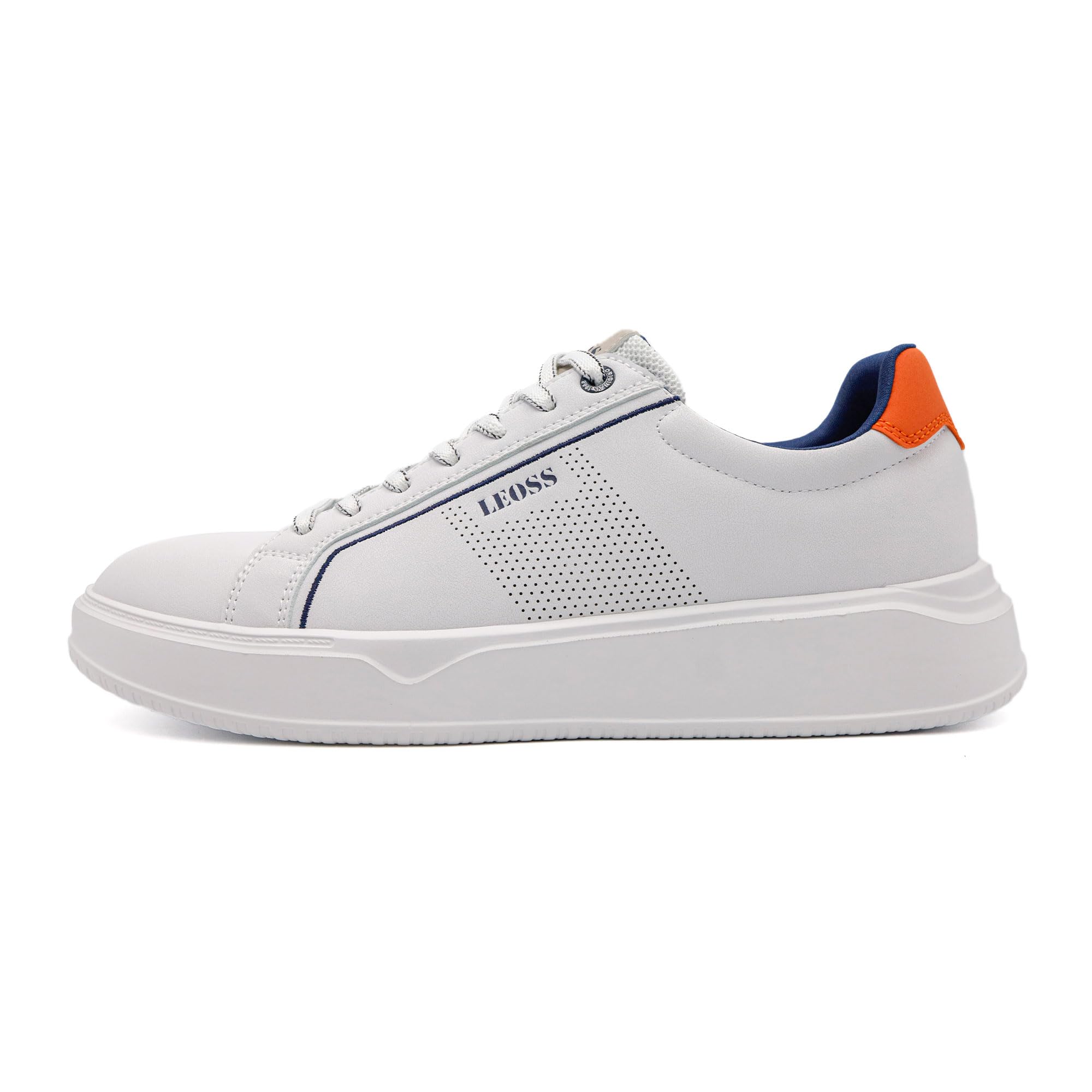LEOSS ORIGINAL - Zapatillas para hombre con cordones transpirables e informales