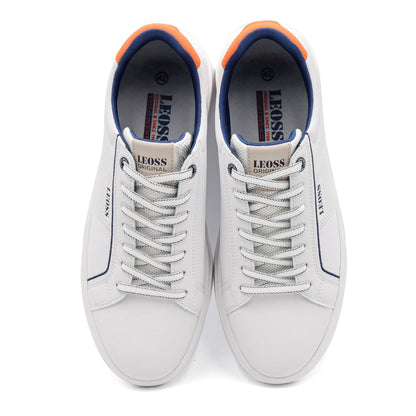 LEOSS ORIGINAL - Zapatillas para hombre con cordones transpirables e informales