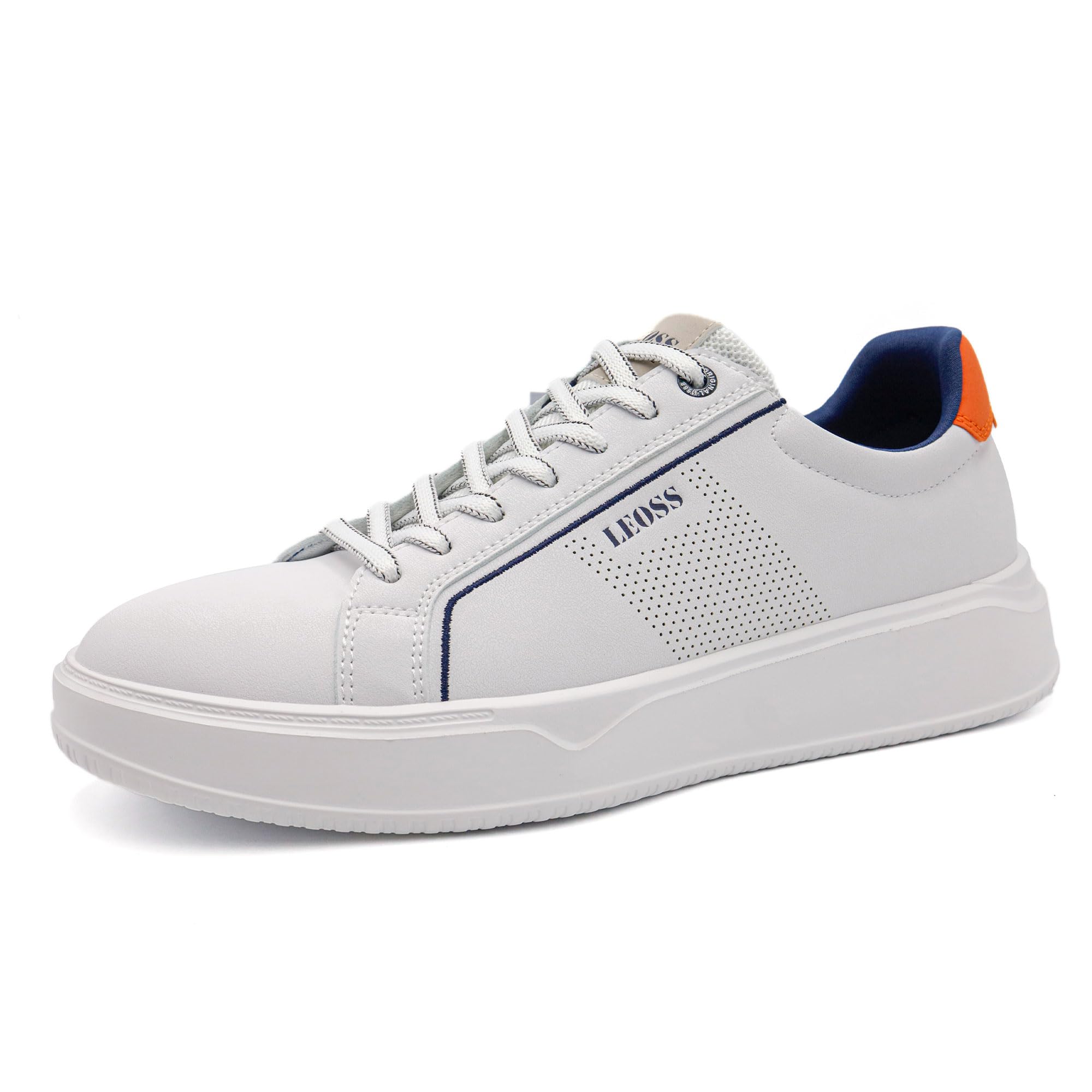 LEOSS ORIGINAL - Zapatillas para hombre con cordones transpirables e informales