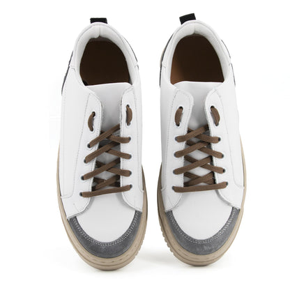 LEOSS ORIGINAL Zapatos Casual de Cuero Genuino Transpirables para Hombre